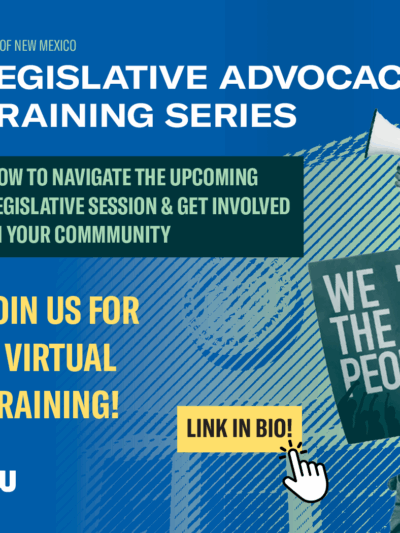 Virtual Legislative Advocacy Training
