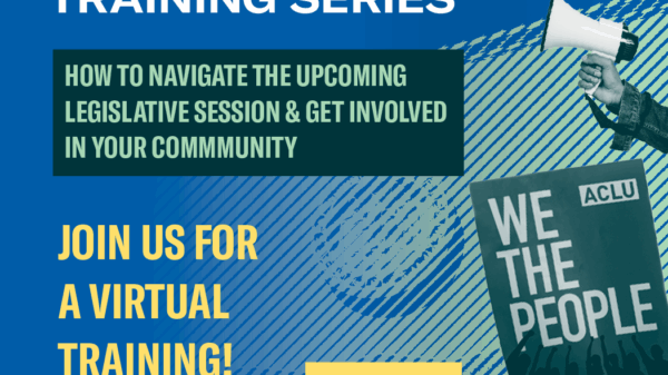 Virtual Legislative Advocacy Training