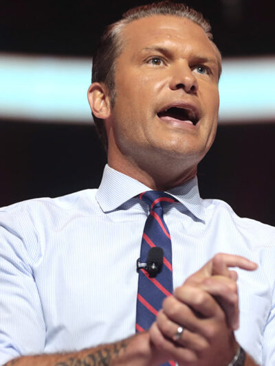 A photo of Pete Hegseth.