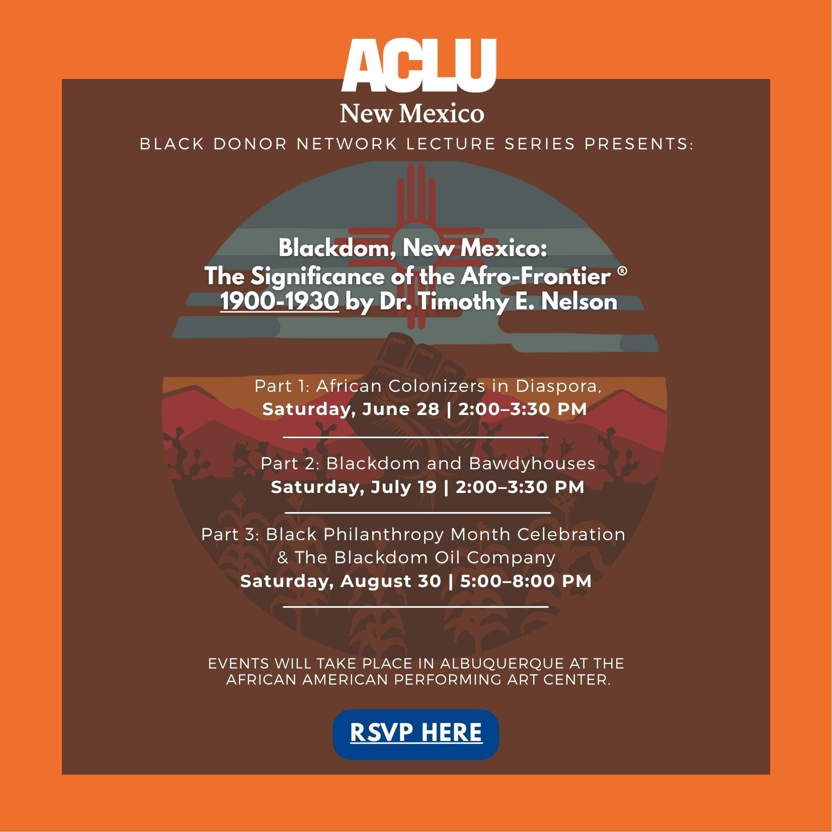 Blackdom, New Mexico Save the Date