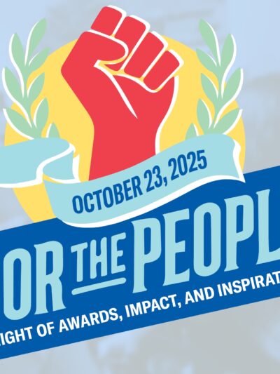 For the People, a night of awards, impact, and inspiration. October 23, 2025.
