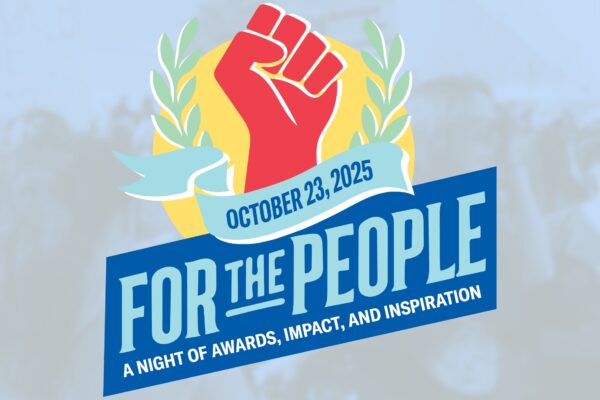 For the People, a night of awards, impact, and inspiration. October 23, 2025.