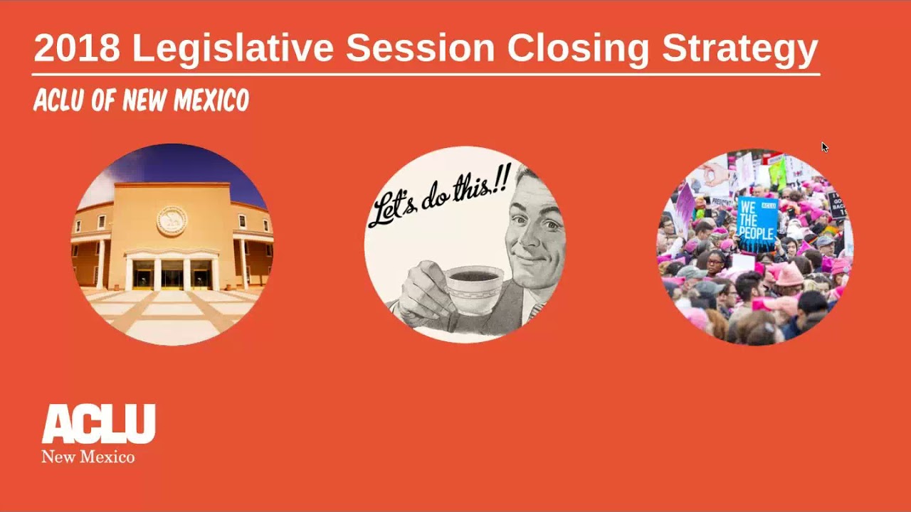 2018 Legislative Session Closing Strategy Webinar