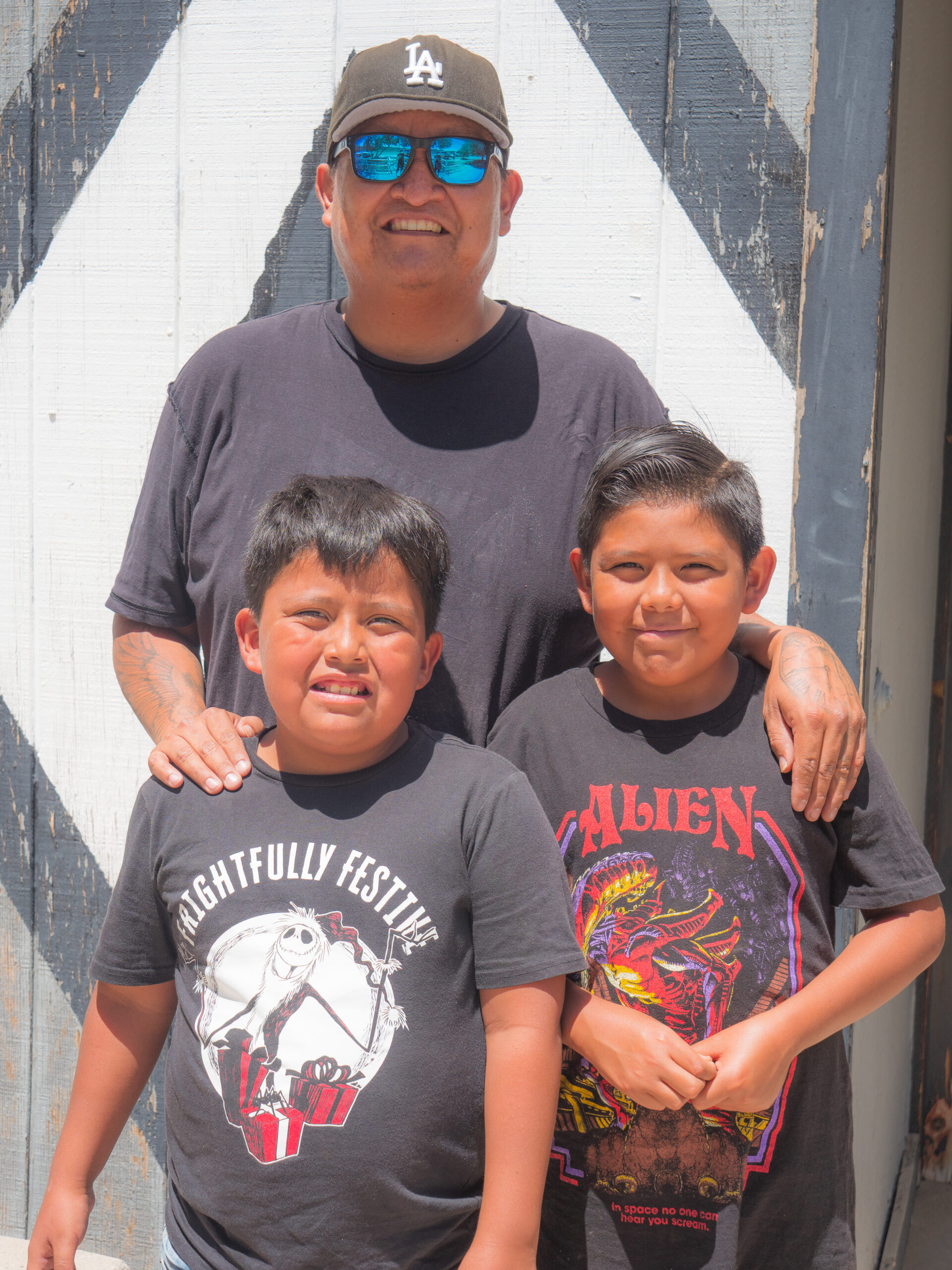 Billton and his sons.