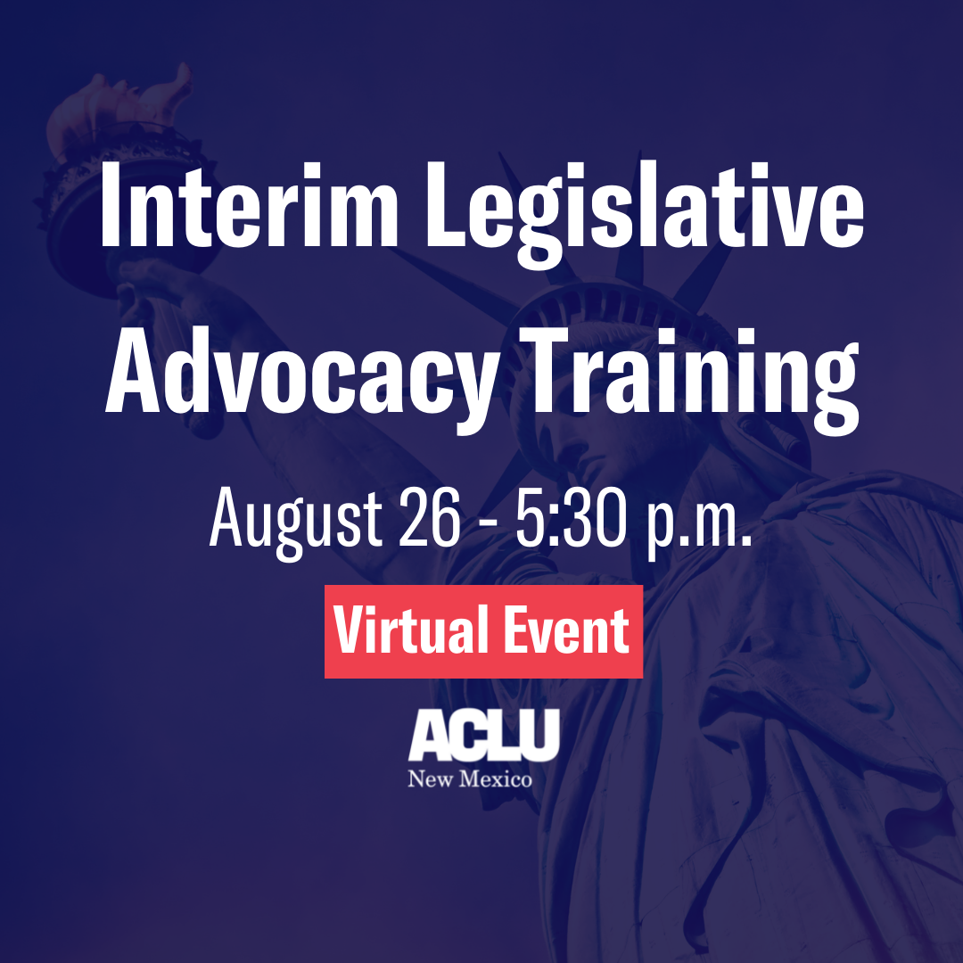 Interim Legislative Advocacy Training