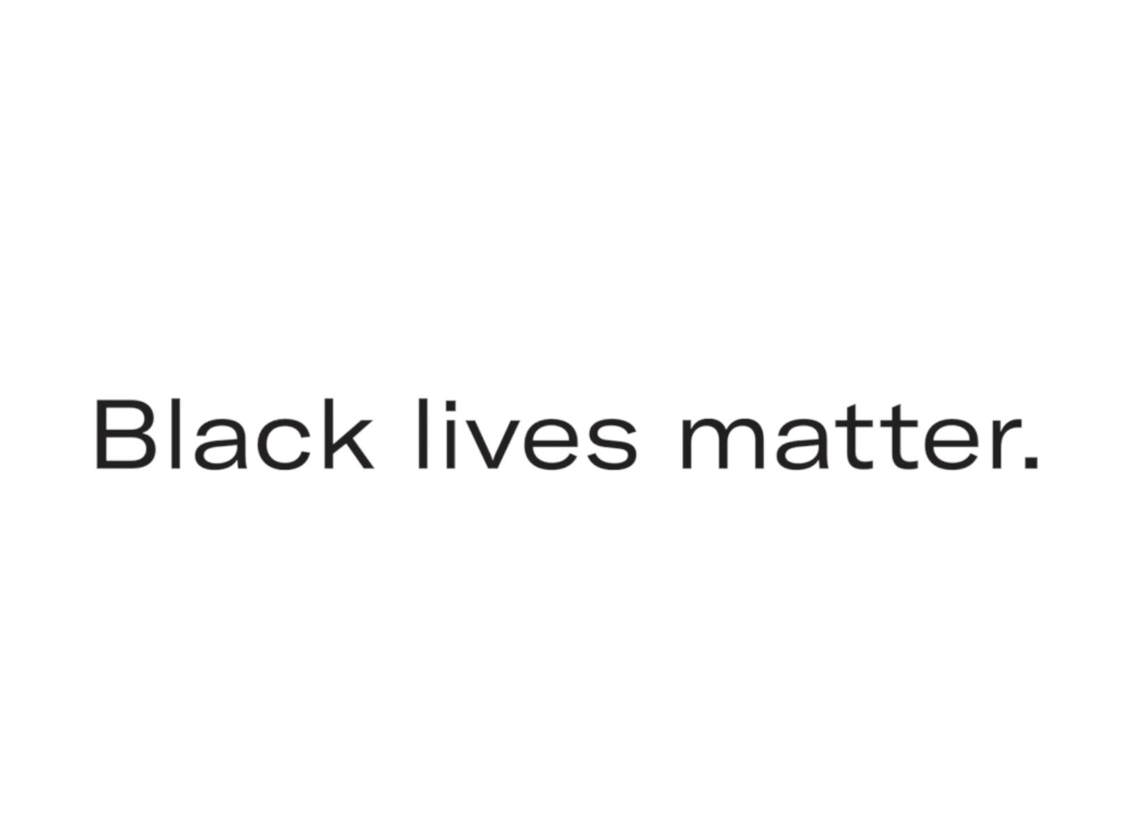 black lives matter