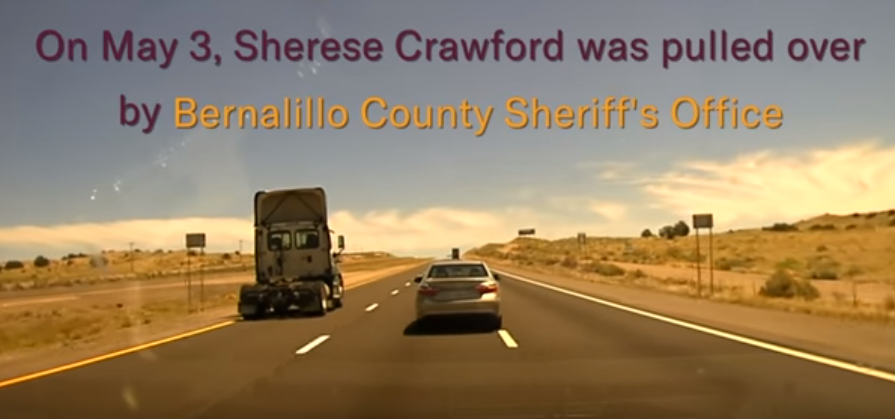 Sherrif Pulls Over