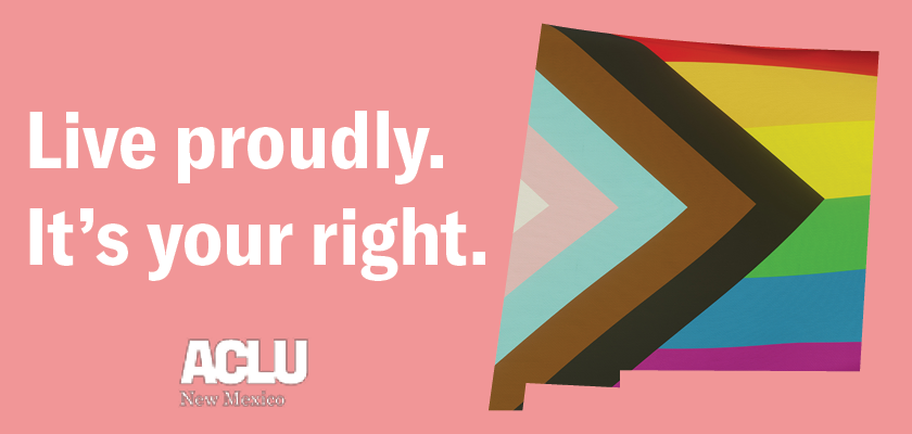 Live proudly. It's your right.