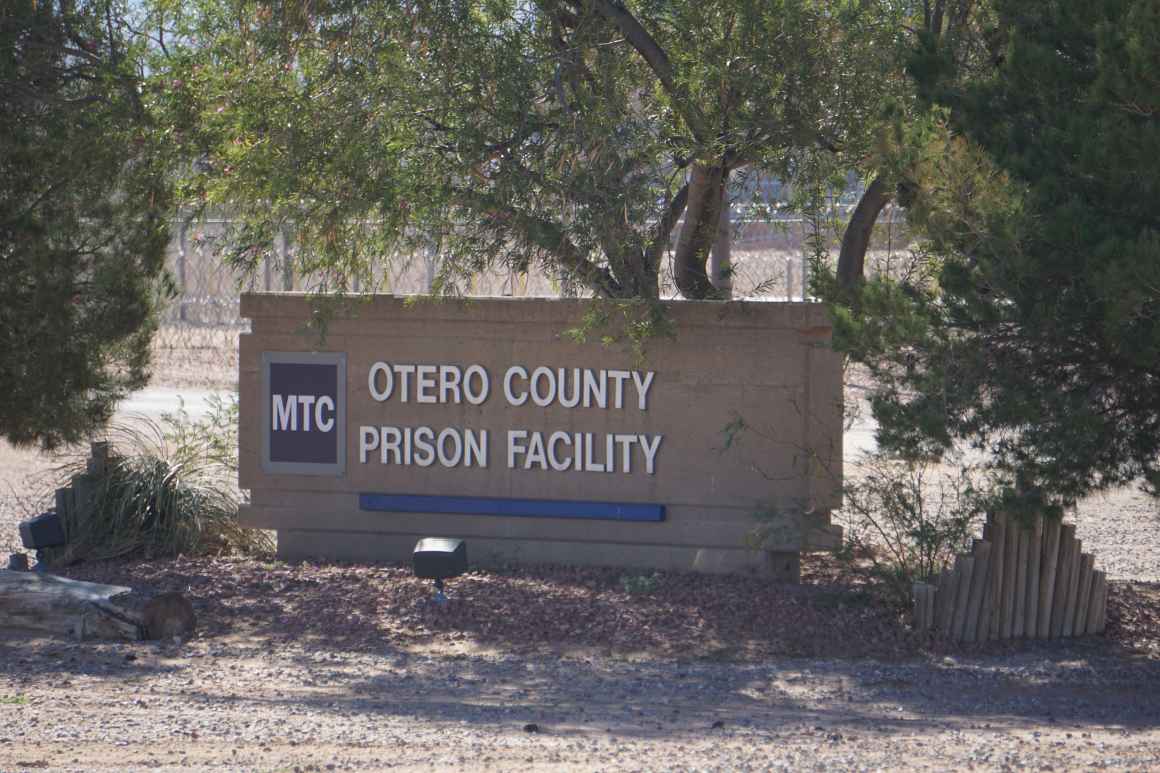 The Otero County Prison Facility, in Chaparral, New Mexico, operated by Management and Training Corp (MTC)