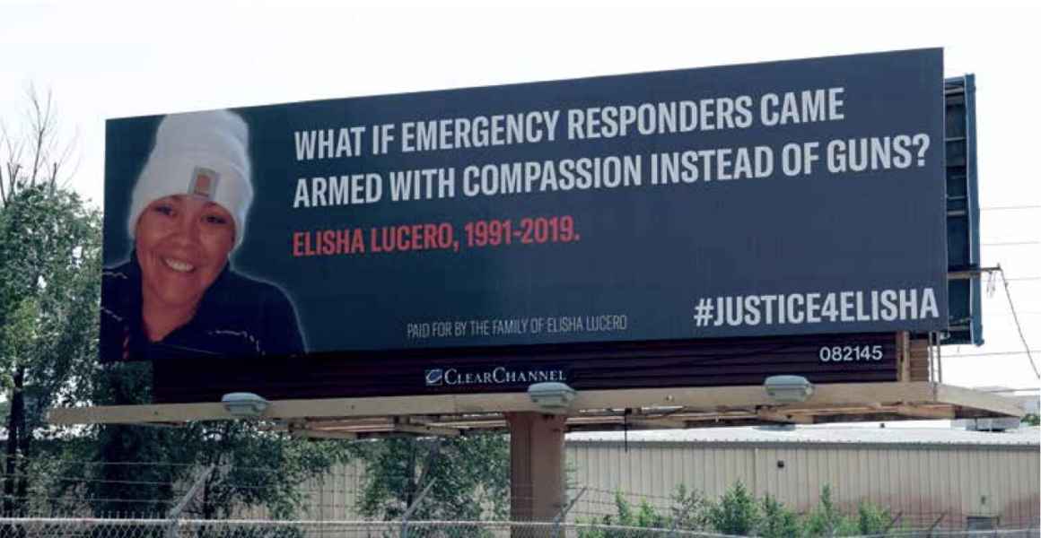 #Justice4Elisha Billboard