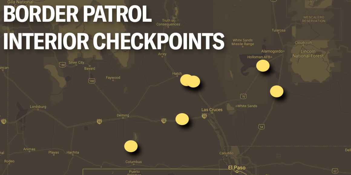 Interior Checkpoints Map New Mexico