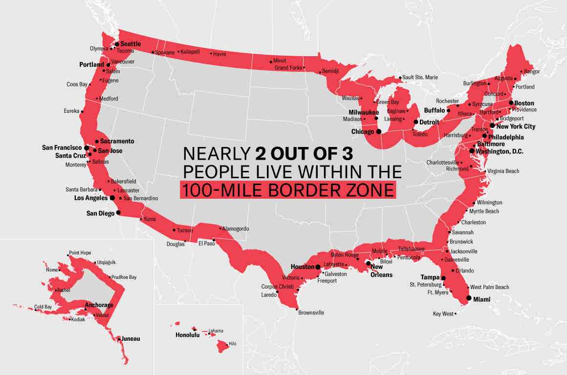 Know Your Rights in the 100 Mile Border Zone