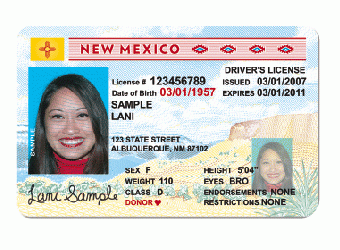 NM drivers license