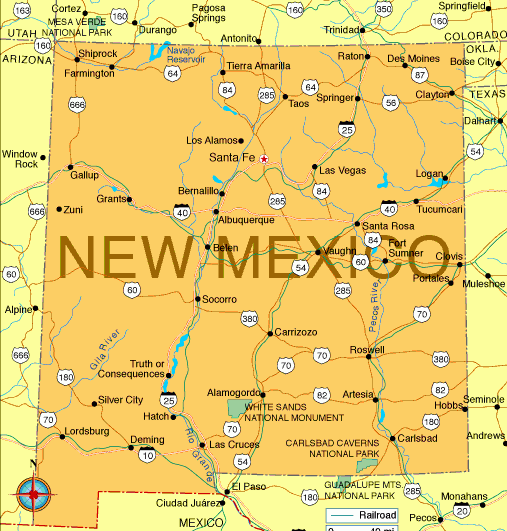 NM Map