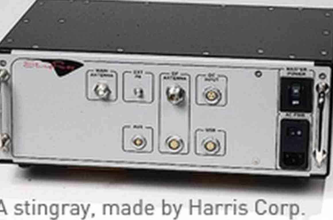 Photo of a Stingray device manufactured by Harris Corp.