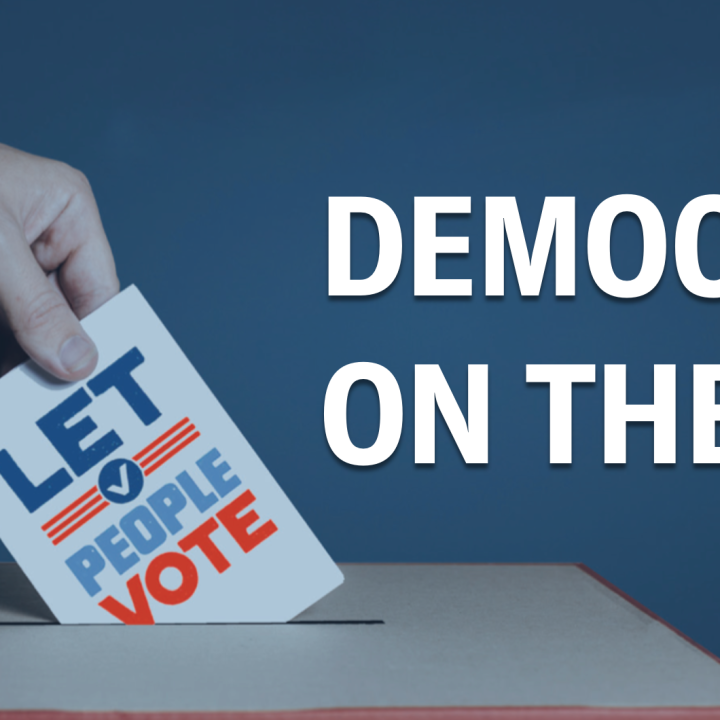 Democracy on the line